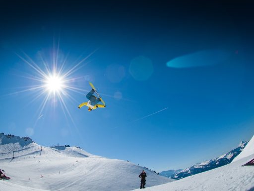 What are the top ski destinations for snowboarding enthusiasts?