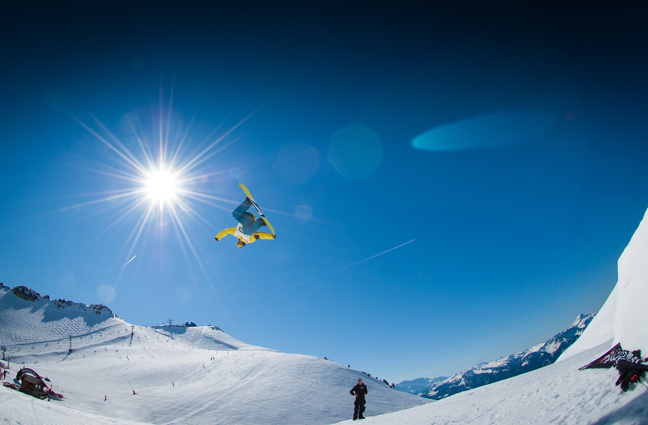 What are the top ski destinations for snowboarding enthusiasts?